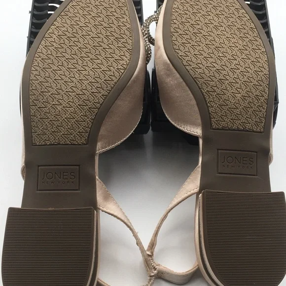 JONES NEW YORK Satin Bow Tie Slingback Flats (Quentina) - Picture 7 of 9